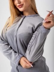 ⁦طقم نسائي قطعتين بأزرار كاملة⁩ - الصورة ⁦6⁩