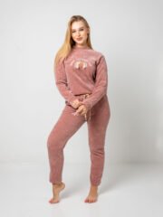 ⁦طقم بطبعة قوس قزح وسروال برباط⁩ - الصورة ⁦3⁩