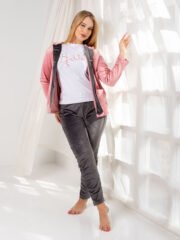 ⁦روب/طقم البيجامة الشتوي بغطاء رأس⁩ - الصورة ⁦4⁩